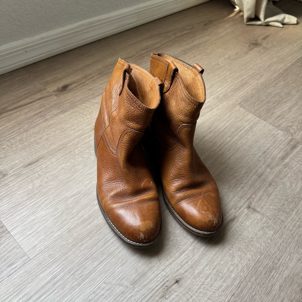 Madewell leather booties